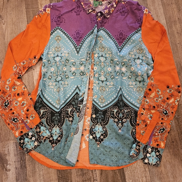 Beautiful FARM Rio blouse/shirt - Picture 5 of 13